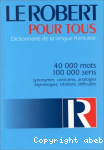 Le Petit Robert Dictionnaire Universel des noums Propress vignette
