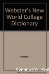 Webster.s new world college Dictionary vignette