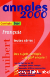 Francais corriges bacannales 2000. vignette