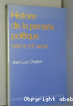 Histoire de la pensee politique (XIXe et XX Siecle) vignette