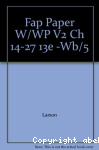 Accounting principles with working papers Volume II chapters 14 - 27 vignette